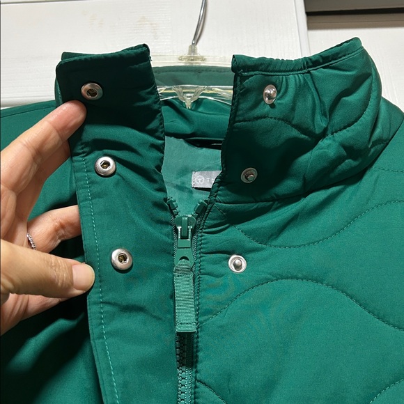 T by Talbots Patch Pocket Quilted Puffer Jacket - Size 1X - Picture 7 of 12